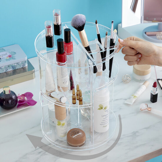 Roterende Make-up organizer Rolkup InnovaGoods 2