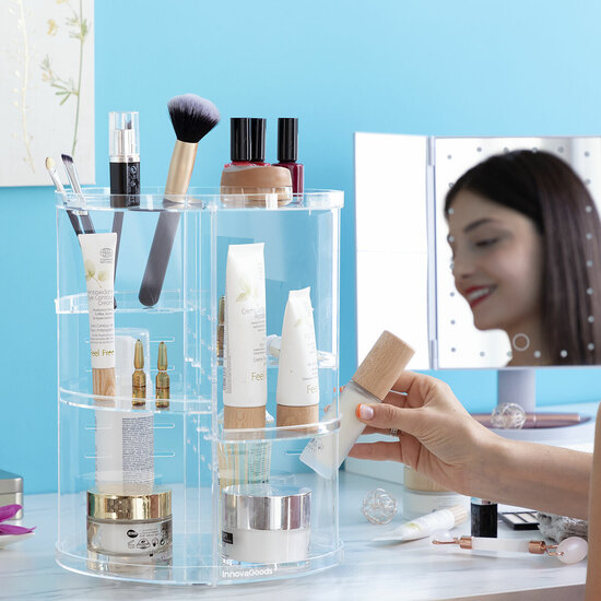 Roterende Make-up organizer Rolkup InnovaGoods 4