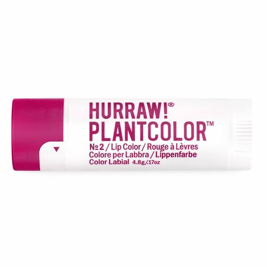 Gekleurde Lippenbalsem Hurraw! PlantColor N&ordm; 2 4,8 g Stick 1