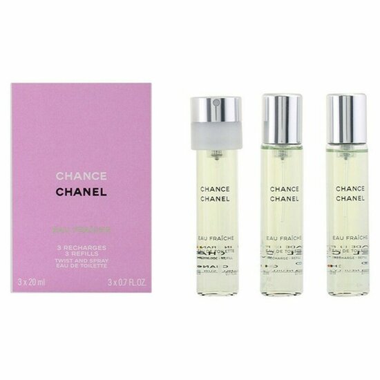 Parfumset voor Dames Chance Eau Fraiche Chanel Chance Eau Fra&icirc;che (3 pcs) 2