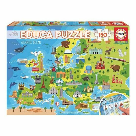 Kinderpuzzel Europe Map Educa (150 pcs) 1