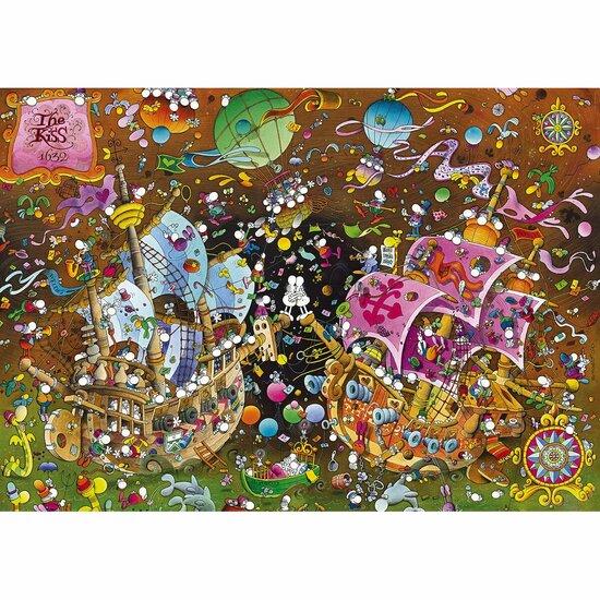 Puzzel Clementoni Mordillo The Kiss (6000 Onderdelen) 3