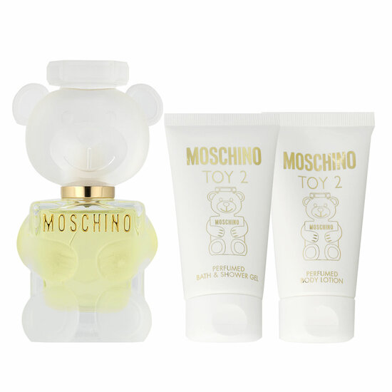 Parfumset voor Heren Moschino Toy 2 EDP 3 Onderdelen 2