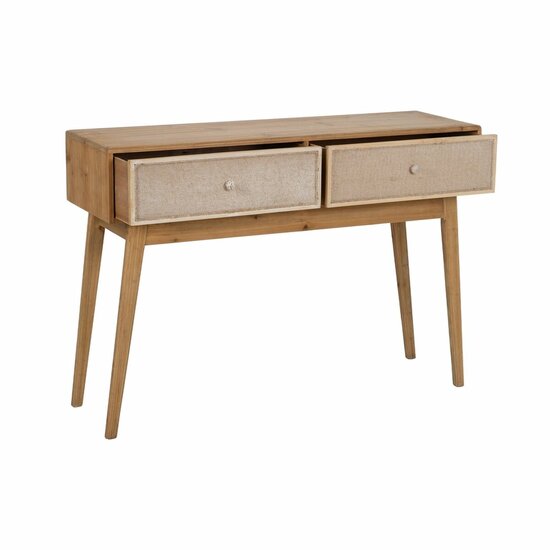 Dressoir GEREL Natuurlijk Sparrenhout Hout MDF Natuurlijke Vezel 115 x 37 x 80 cm 3