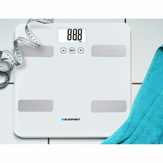 Digitale Personenweegschaal Blaupunkt BSM501 Wit Metaal 150 kg 3