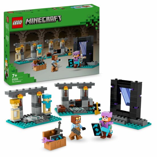 Playset Lego Minecraft: The Armoury 7