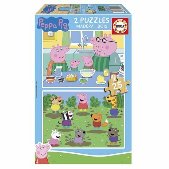 Kinderpuzzel Peppa Pig 25 Onderdelen 1