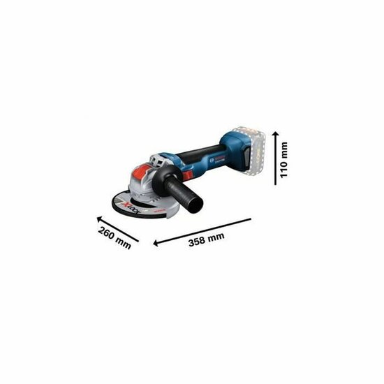 Haakse slijper BOSCH GWX 18V-10 Professional 1000 W 18 V 1