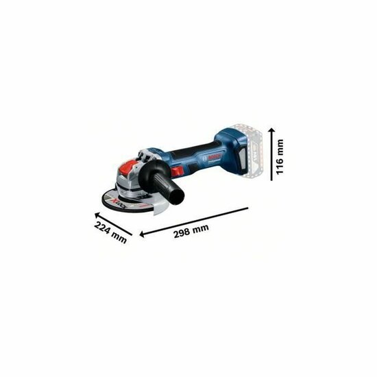 Haakse slijper BOSCH GWX 18V-7 Professional 700 W 18 V (1 Stuks) 4