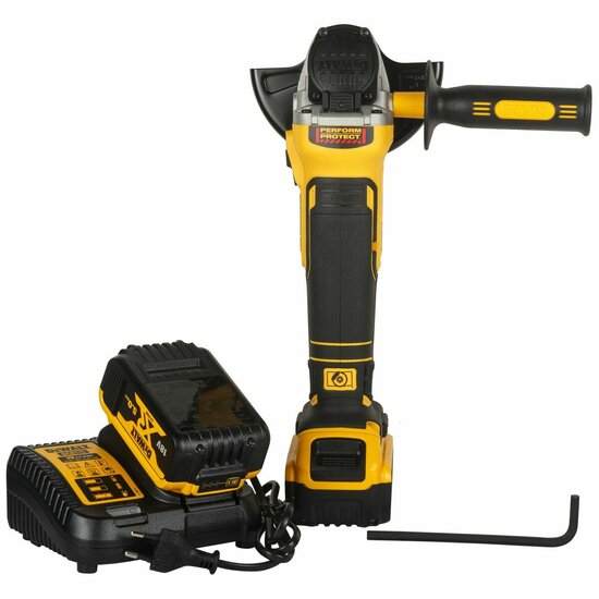 Haakse slijper Dewalt DCG405P2 1000 W 125 mm 3