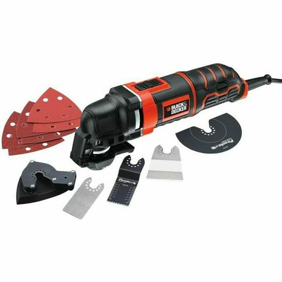 Multitool Black &amp; Decker MT300KA 300 W Draait 6