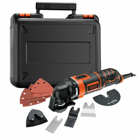 Multitool Black &amp; Decker MT300KA 300 W Draait 7