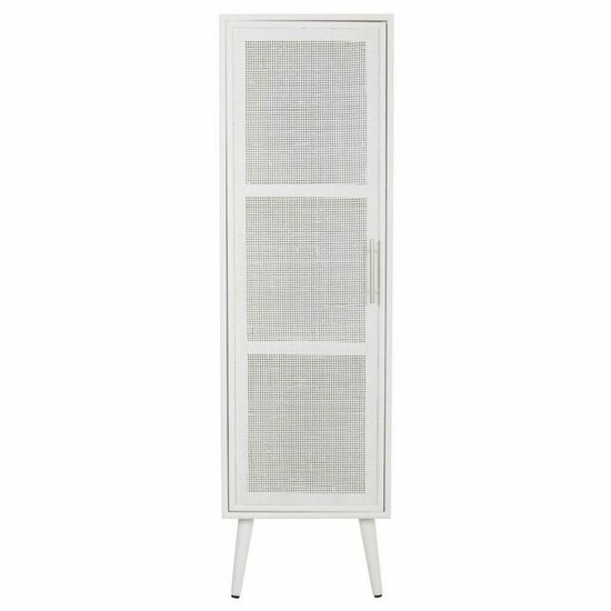 Kast Alexandra House Living Zilverkleurig white wedding Bamboe Hout MDF 37 x 139 x 40 cm 3