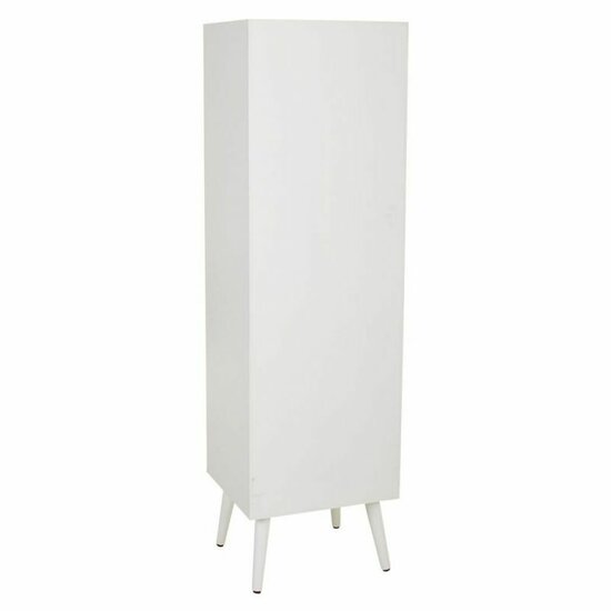 Kast Alexandra House Living Zilverkleurig white wedding Bamboe Hout MDF 37 x 139 x 40 cm 5