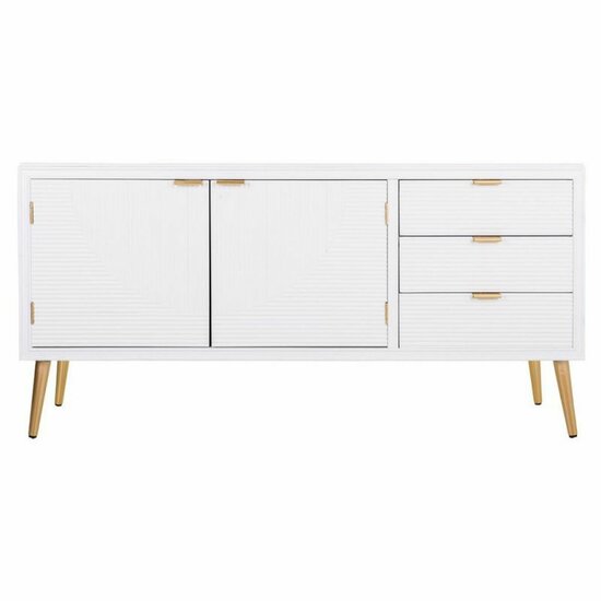 Dressoir Alexandra House Living Wit Gouden Hout MDF 42 x 71 x 145 cm 2