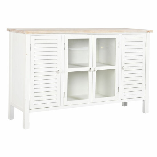 Dressoir DKD Home Decor Wit Spar Hout MDF 130 x 40 x 80 cm 1