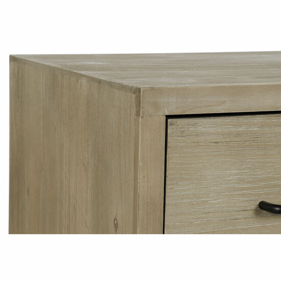 Dressoir DKD Home Decor Zwart Natuurlijk Metaal Hout MDF 120 x 40 x 64 cm 2