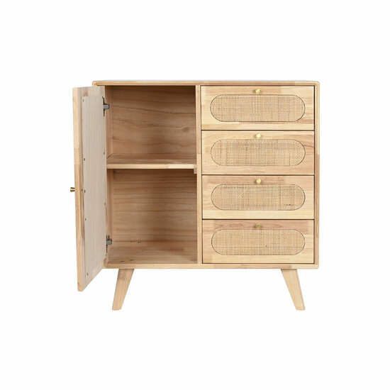 Dressoir DKD Home Decor Natuurlijk Metaal Rubberwood 73,5 x 35 x 78 cm 4