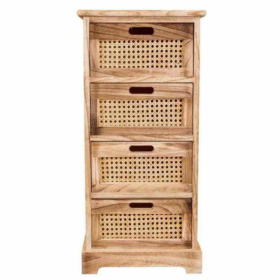 Ladekast Alexandra House Living Riet Paulownia hout 29 x 75 x 35 cm 2