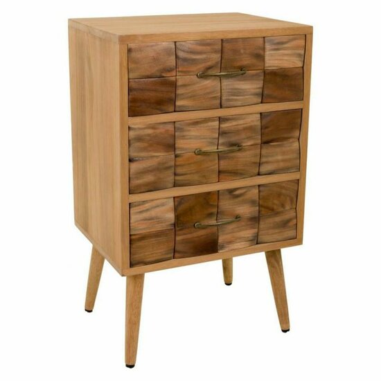 Ladekast Alexandra House Living Natuurlijk Paulownia hout 75 x 38 x 45 cm 1