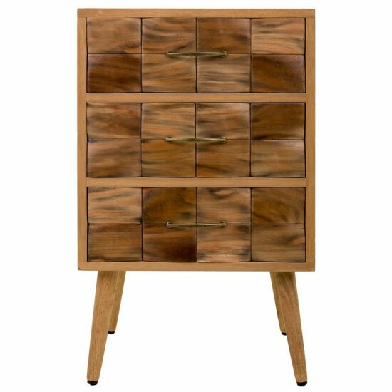 Ladekast Alexandra House Living Natuurlijk Paulownia hout 75 x 38 x 45 cm 2