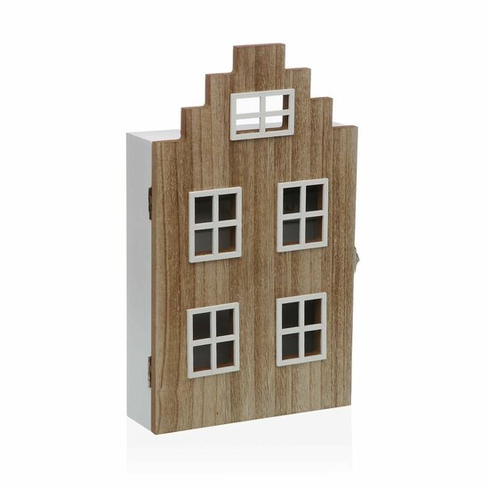 Sleutelkastje Versa Huis Hout MDF 5 x 29,5 x 17,5 cm 1