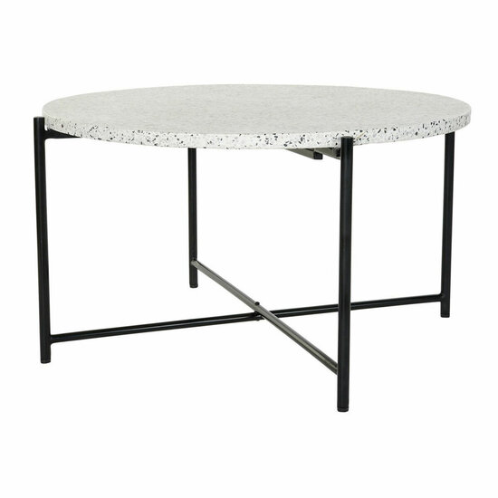 Eettafel DKD Home Decor Steen Ijzer 80 x 80 x 45 cm 1