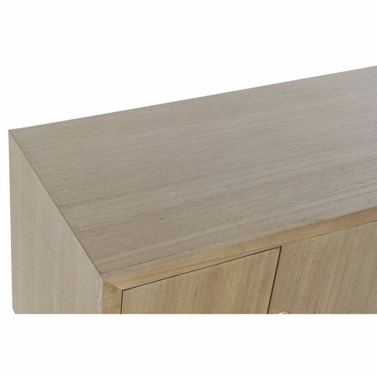 Tv-meubel DKD Home Decor Grijs Cr&egrave;me Metaal Paulownia hout (90 x 34 x 66.5 cm) 2