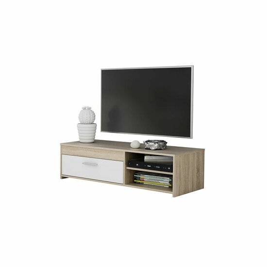 Tv-meubel PILVI PCOT11-Q45F Wit Hout 1