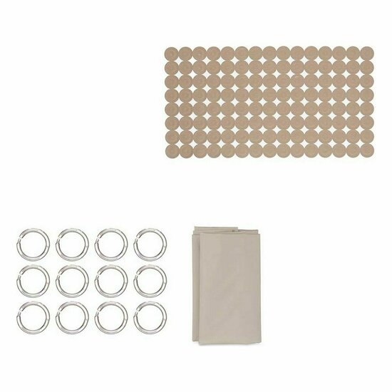 Badset Beige PVC Polyethyleen EVA (12 Stuks) 2