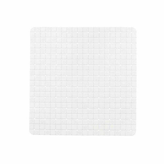 Antislipmat voor in de douche Ruiten Wit PVC 50,3 x 50,3 x 0,7 cm (6 Stuks) 2