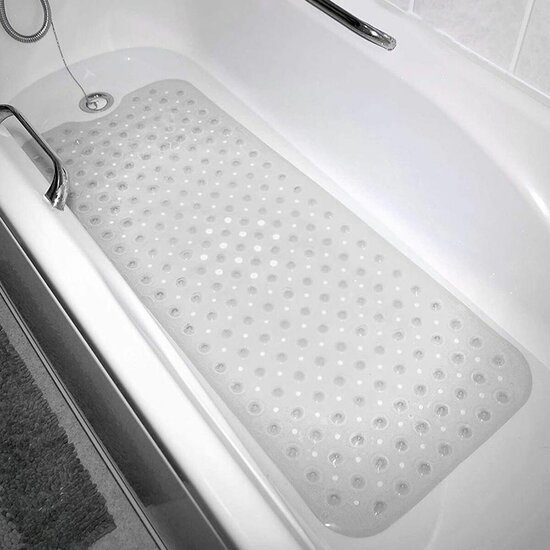 Antislipmat voor in de douche Exma Transparant PVC 100 x 40 cm 4