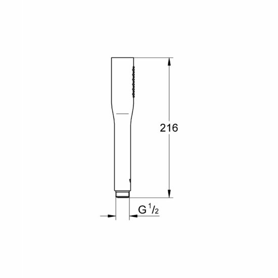 Douchekop Grohe 27458000 Verchroomd 1 Positie 2