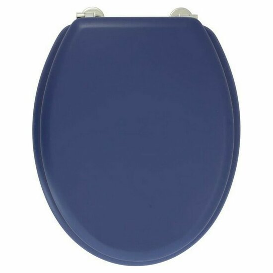 Toiletbril Gelco Dolce Marineblauw Hout MDF 1