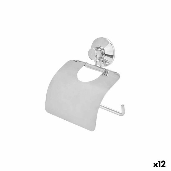 Toiletrolhouder Staal ABS 13,5 x 17 x 3 cm (12 Stuks) 1