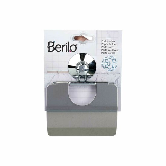 Toiletrolhouder Staal ABS 13,5 x 17 x 3 cm (12 Stuks) 3