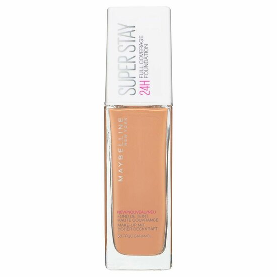 Vloeibare Foundation Superstay Maybelline Full Coverage 58-true caramel (Refurbished A+) 1