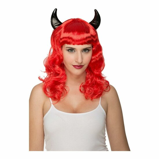 Pruik My Other Me Rood Demoness 1