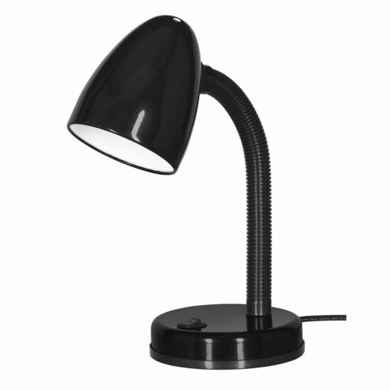 Bureaulamp Activejet AJE-BILL Black Zwart 60 W 1