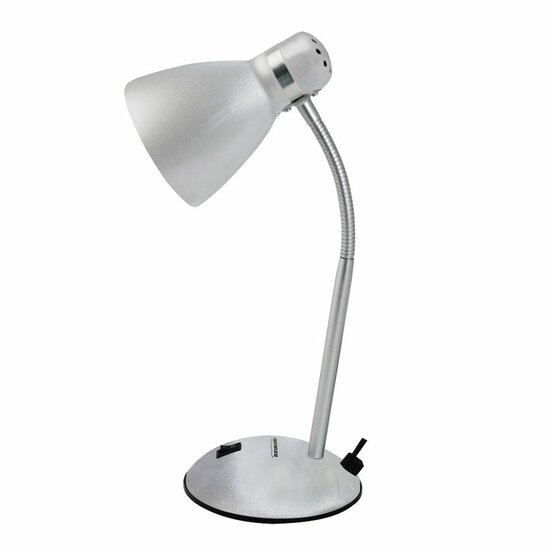 Bureaulamp Esperanza ELD113S Zilverkleurig Plastic 12 W 1