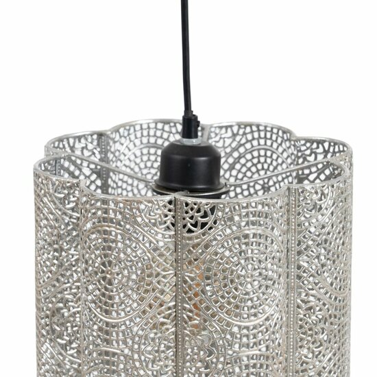 Plafondlamp 24 x 24 x 30,5 cm Metaal Zilver 6