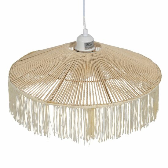 Plafondlamp Beige Papier Ijzer 220-240 V 41 x 41 x 17 cm 8