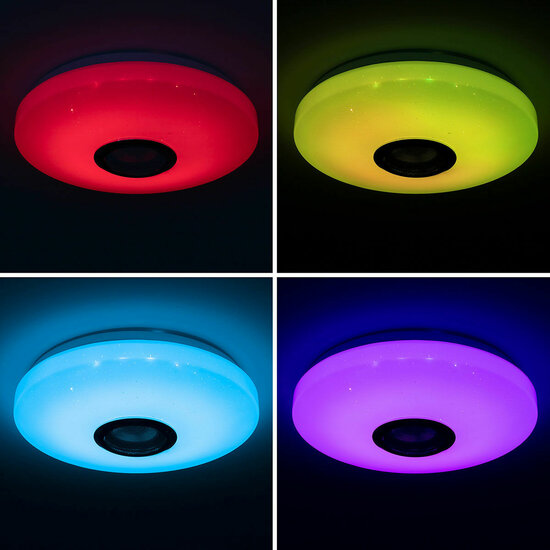 LED plafondlamp met luidspreker Lumavox InnovaGoods 3