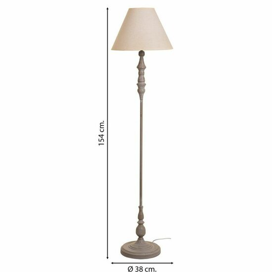 Vloerlamp Alexandra House Living Wit Grijs 220-240 V 38 x 154 x 38 cm 3