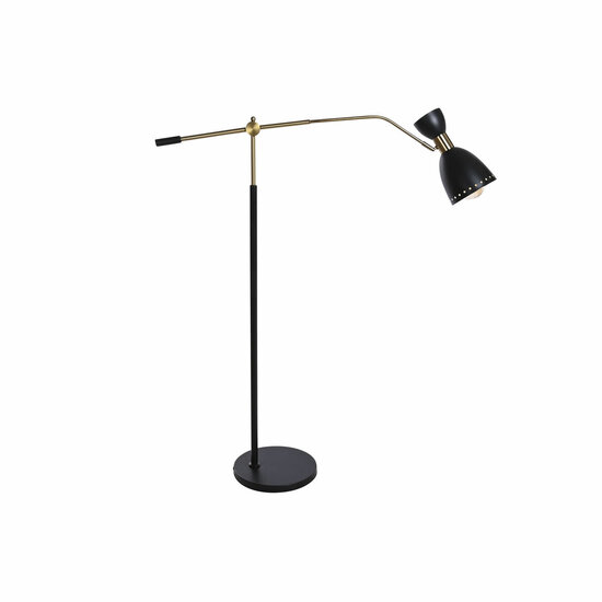 Vloerlamp DKD Home Decor 109 x 30 x 168 cm Zwart Gouden Metaal 220 V 50 W 3