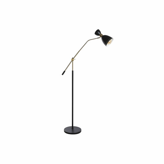 Vloerlamp DKD Home Decor 109 x 30 x 168 cm Zwart Gouden Metaal 220 V 50 W 6