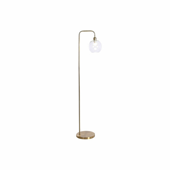 Vloerlamp DKD Home Decor Gouden Metaal Kristal 50 W 220 V 35 x 25 x 155 cm 1