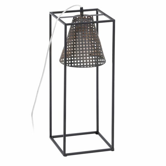 Vloerlamp Zwart Gouden Metaal 20 x 20 x 57 cm 1