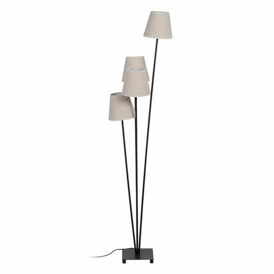 Vloerlamp Bruin Zwart Cr&egrave;me Ijzer 60 W 220-240 V 30 x 36 x 144 cm 1