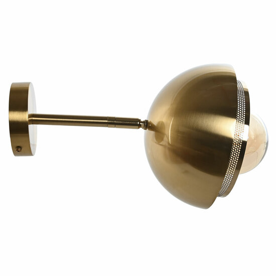 Muurlamp DKD Home Decor Gouden Metaal Ijzer 50 W Modern 220 V 20 x 24 x 16 cm 4